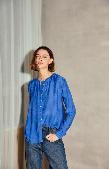 Freequent Blouse fqbalana wedgewood Stretchshop.nl