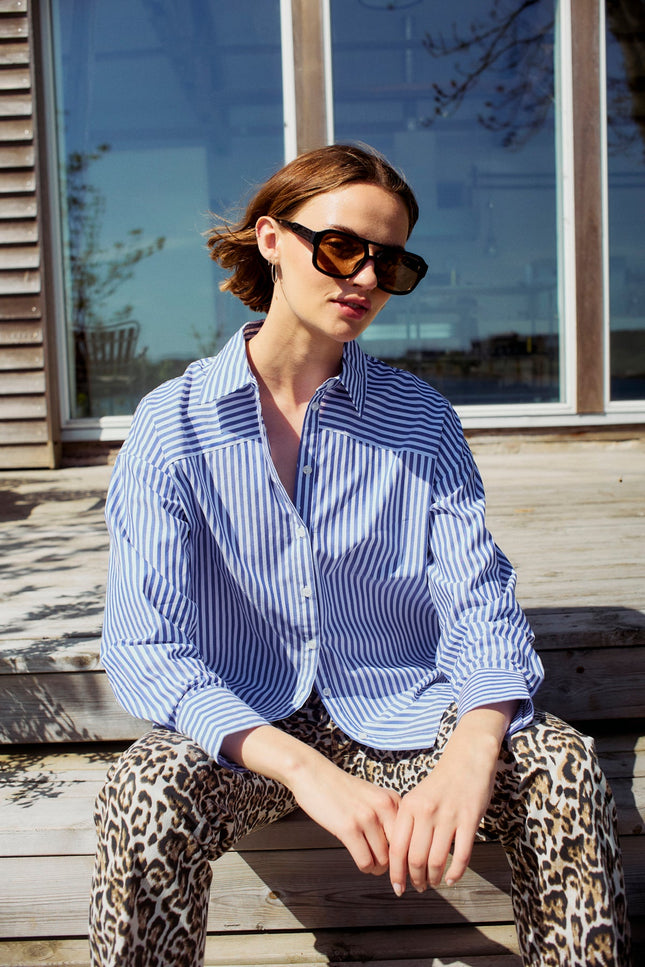 Freequent Blouse Fqclair Skydiver Offwhite Stretchshop.nl