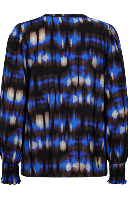 Freequent Blouse fqjulie black wedgewood Stretchshop.nl