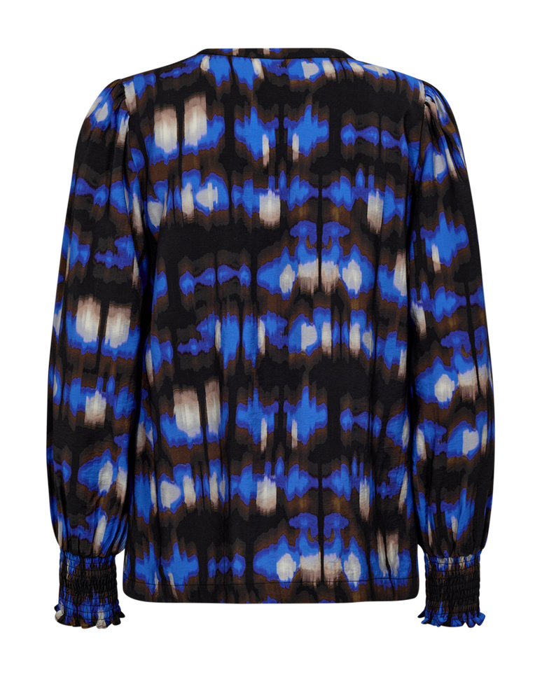 Freequent Blouse fqjulie black wedgewood Stretchshop.nl