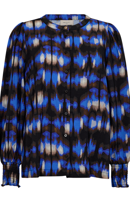 Freequent Blouse fqjulie black wedgewood Stretchshop.nl