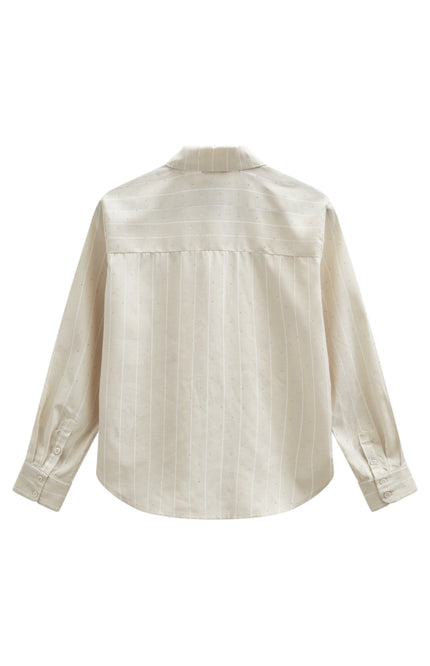 Freequent Blouse Fqsolly Moonbeam Star Offwhite 207427 Stretchshop.nl
