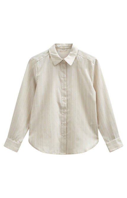 Freequent Blouse Fqsolly Moonbeam Star Offwhite 207427 Stretchshop.nl