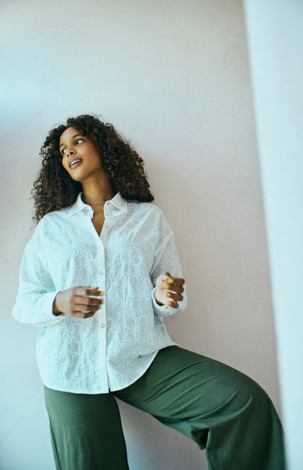 Freequent Blouse Fquniqua Offwhite Stretchshop.nl