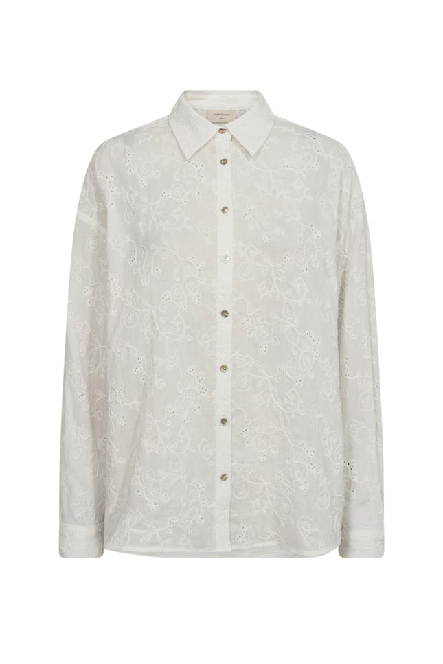 Freequent Blouse Fquniqua Offwhite Stretchshop.nl