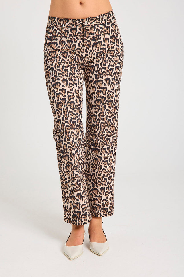 Freequent Broek Fqisadora Rainy Day Silver Mink Stretchshop.nl