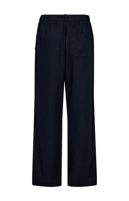 Freequent Broek Fqlava Navy 205794 Stretchshop.nl
