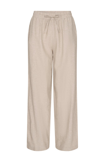 Freequent Broek Fqlava Sand Melange Stretchshop.nl