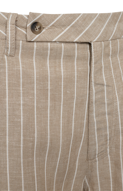 Freequent Broek Fqlavega Sand Melange Star Offwhite 205605 Stretchshop.nl