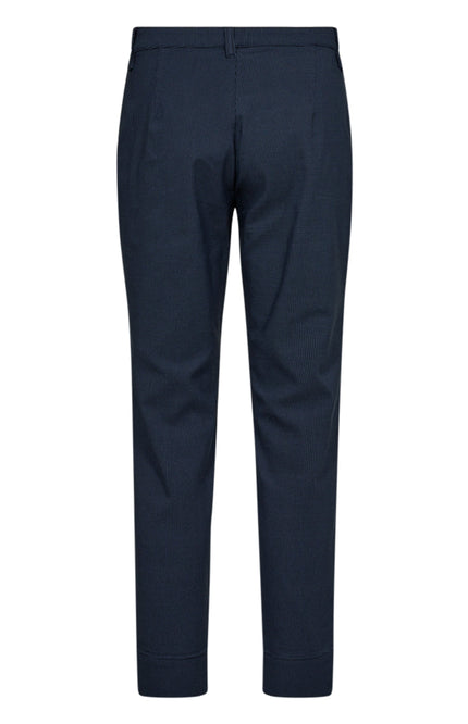 Freequent Broek fqrex Indigo Navy Stretchshop.nl