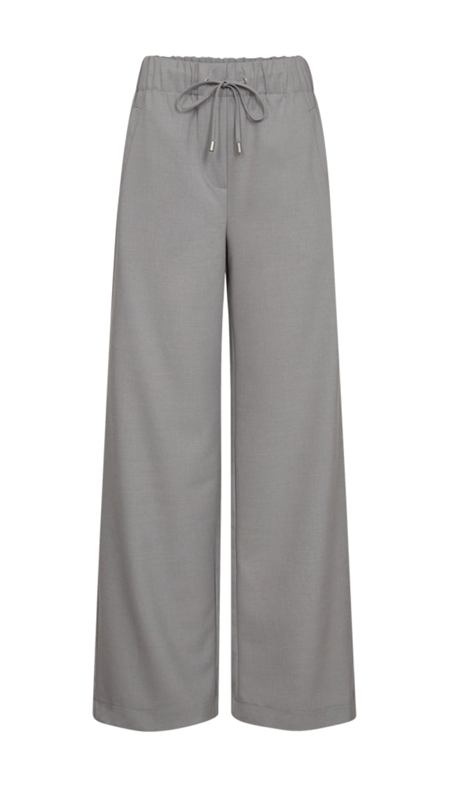 Freequent Broek Fqtarma Light Grey Melange Stretchshop.nl