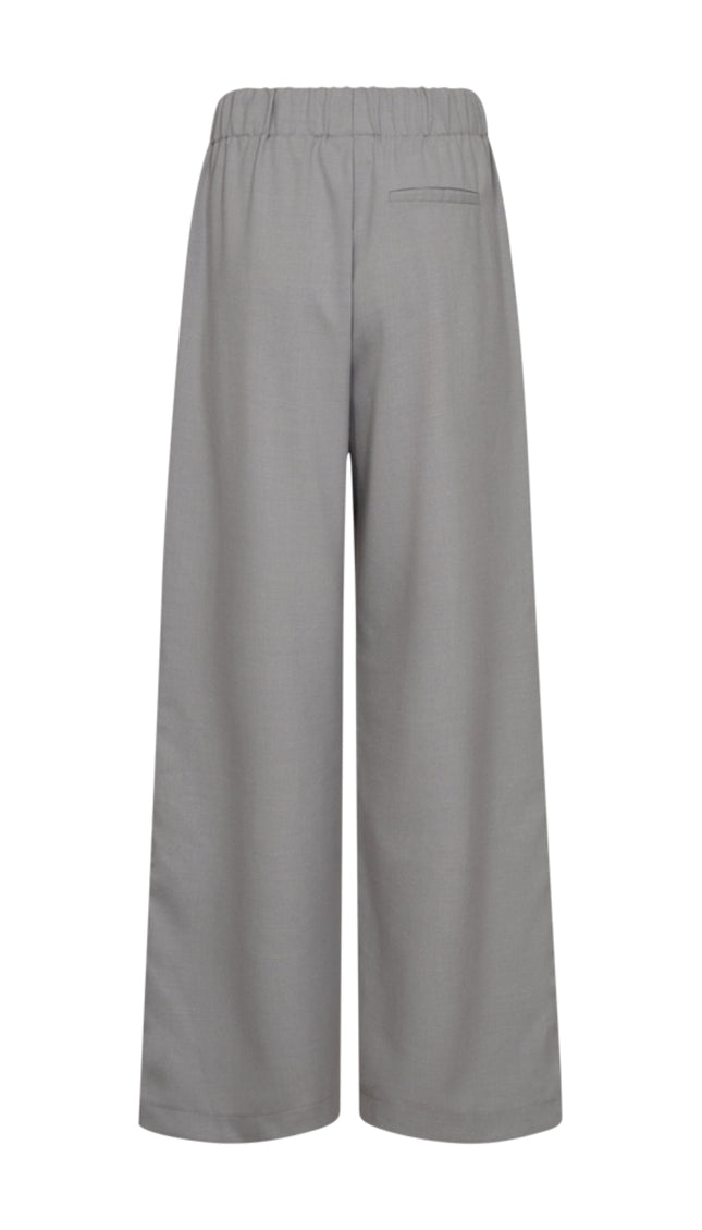 Freequent Broek Fqtarma Light Grey Melange Stretchshop.nl