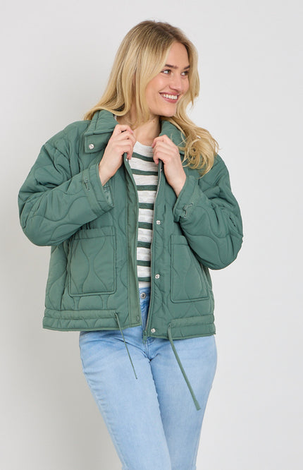 Freequent Jacket Fqblob Dark Forest 203625 Stretchshop.nl