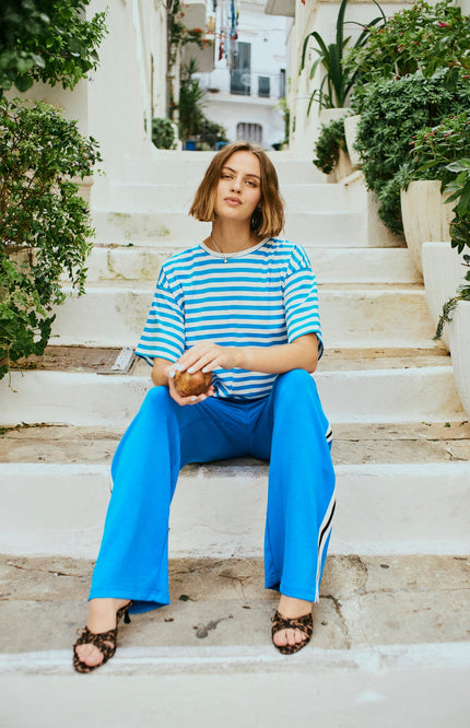 Freequent T-shirt Fqfenjal Skydiver Offwhite Stretchshop.nl