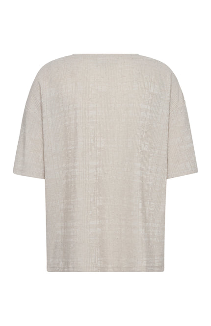 Freequent T-shirt Fqlyla Moonbeam Melange Stretchshop.nl