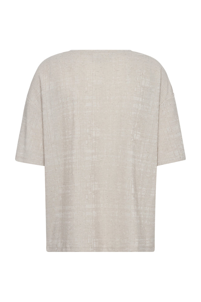 Freequent T-shirt Fqlyla Moonbeam Melange Stretchshop.nl