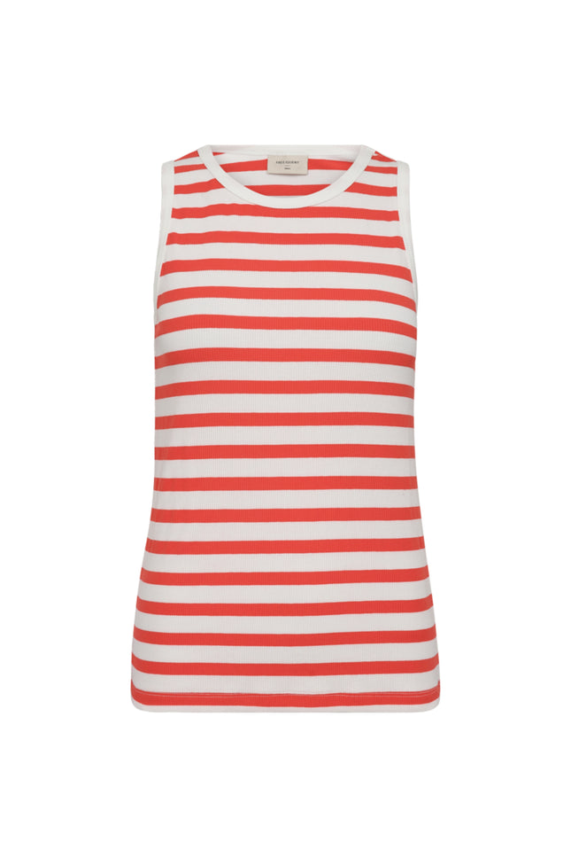 Freequent Top Fqeffy Star Offwhite Bittersweet Stretchshop.nl