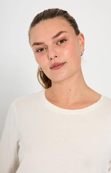 Freequent Top Fqfenja Offwhite Stretchshop.nl