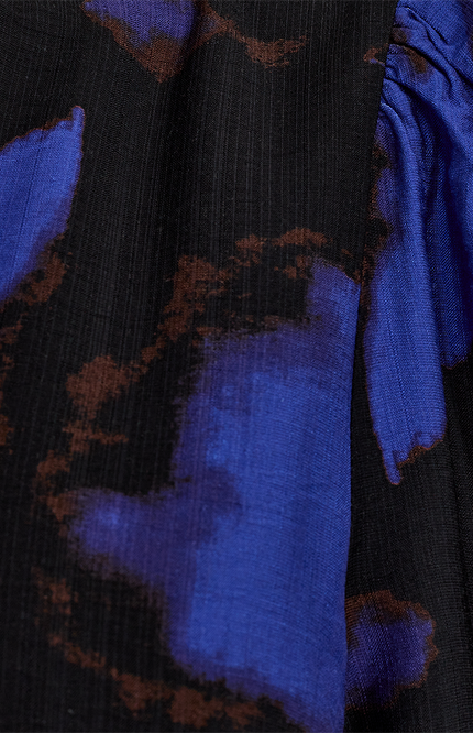 Freequent Top fqsilla black w. wedgewood 205212 Stretchshop.nl