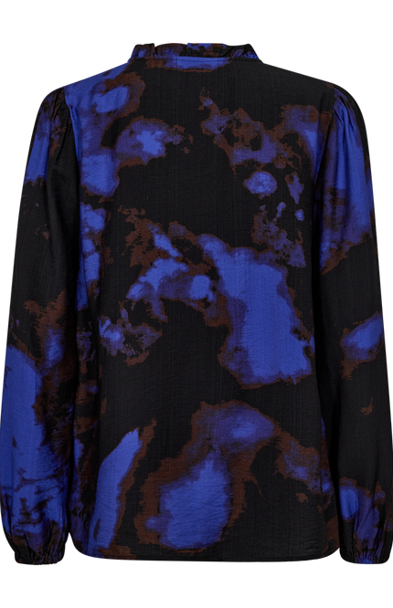 Freequent Top fqsilla black w. wedgewood 205212 Stretchshop.nl