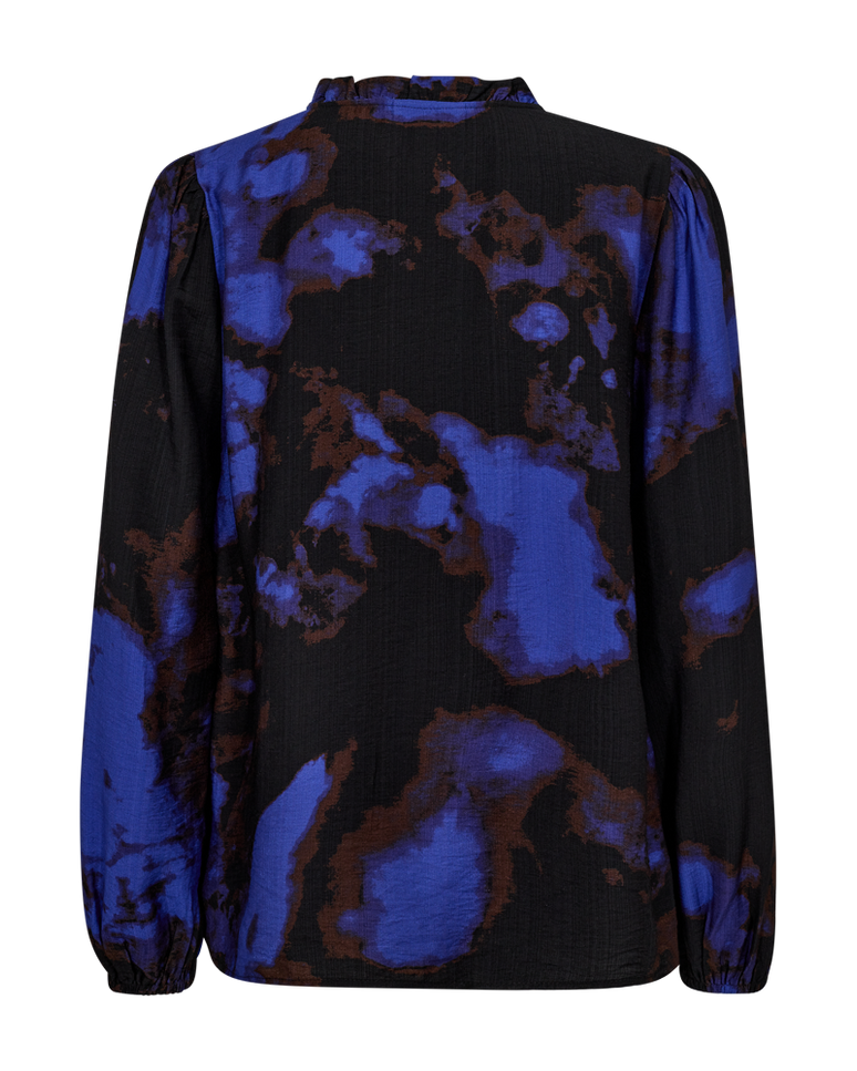 Freequent Top fqsilla black w. wedgewood 205212 Stretchshop.nl