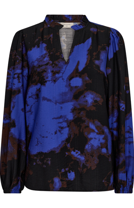 Freequent Top fqsilla black w. wedgewood 205212 Stretchshop.nl