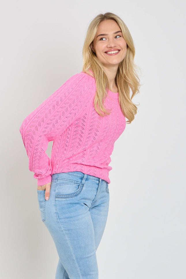 Freequent Trui Fqclarry Wild Orchid 207380 Stretchshop.nl