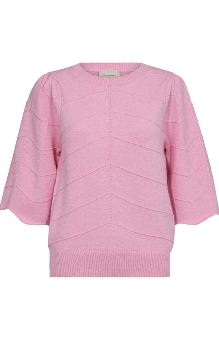 Freequent Trui FQCLAURA Lilac Sachet Melange Stretchshop.nl