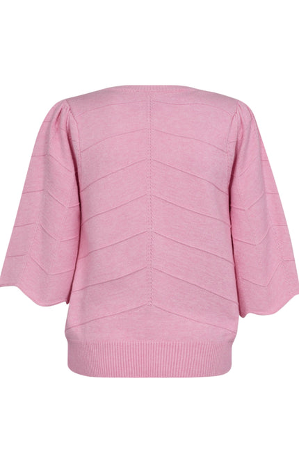 Freequent Trui FQCLAURA Lilac Sachet Melange Stretchshop.nl