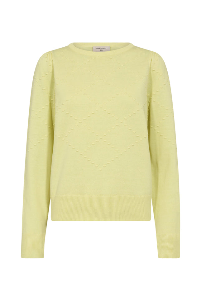 Freequent Trui Fqdodo Shadow Lime Stretchshop.nl