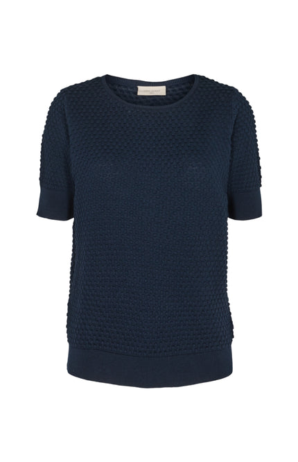 Freequent Trui Fqdodo SS Navy Blazer Stretchshop.nl