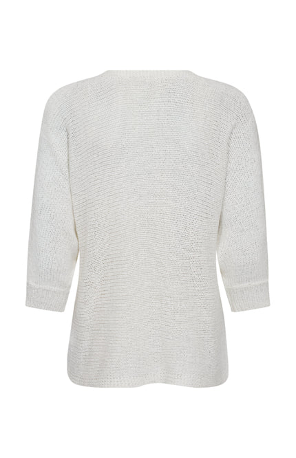 Freequent Trui Fqtapper Brilliant White Stretchshop.nl