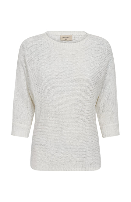 Freequent Trui Fqtapper Brilliant White Stretchshop.nl