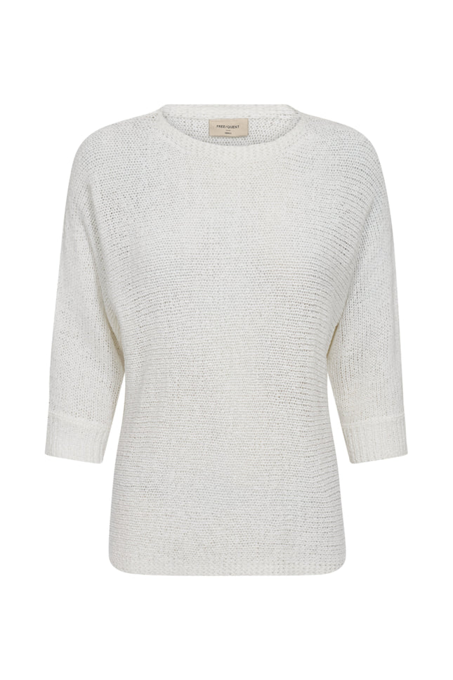 Freequent Trui Fqtapper Brilliant White Stretchshop.nl