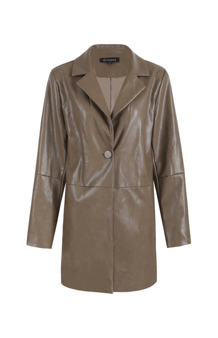 G-maxx Blazer Charlize Olive Green Stretchshop.nl