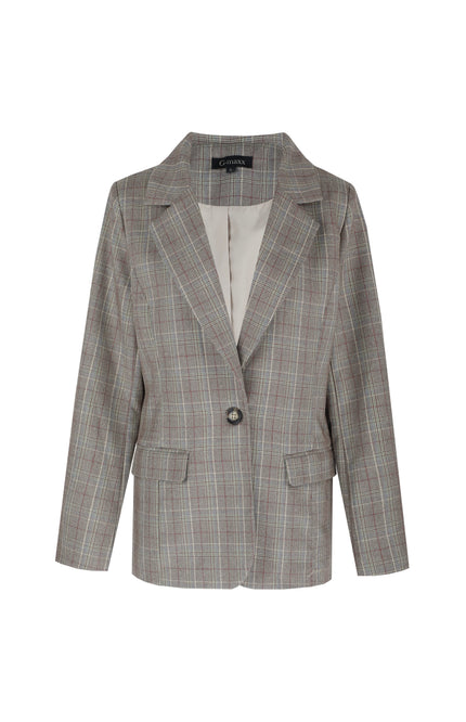 G-maxx Blazer Emmeline Moon Rock Wood Ash Stretchshop.nl