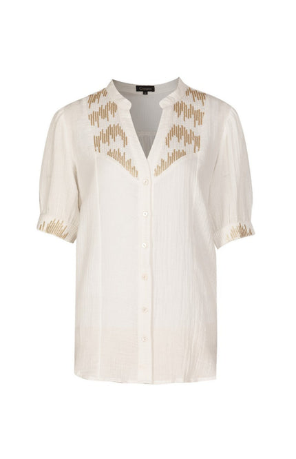G-maxx Blouse christy offwhite 011 Stretchshop.nl