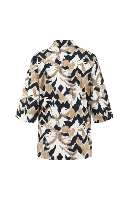 Blouse Uma Light Camel Black