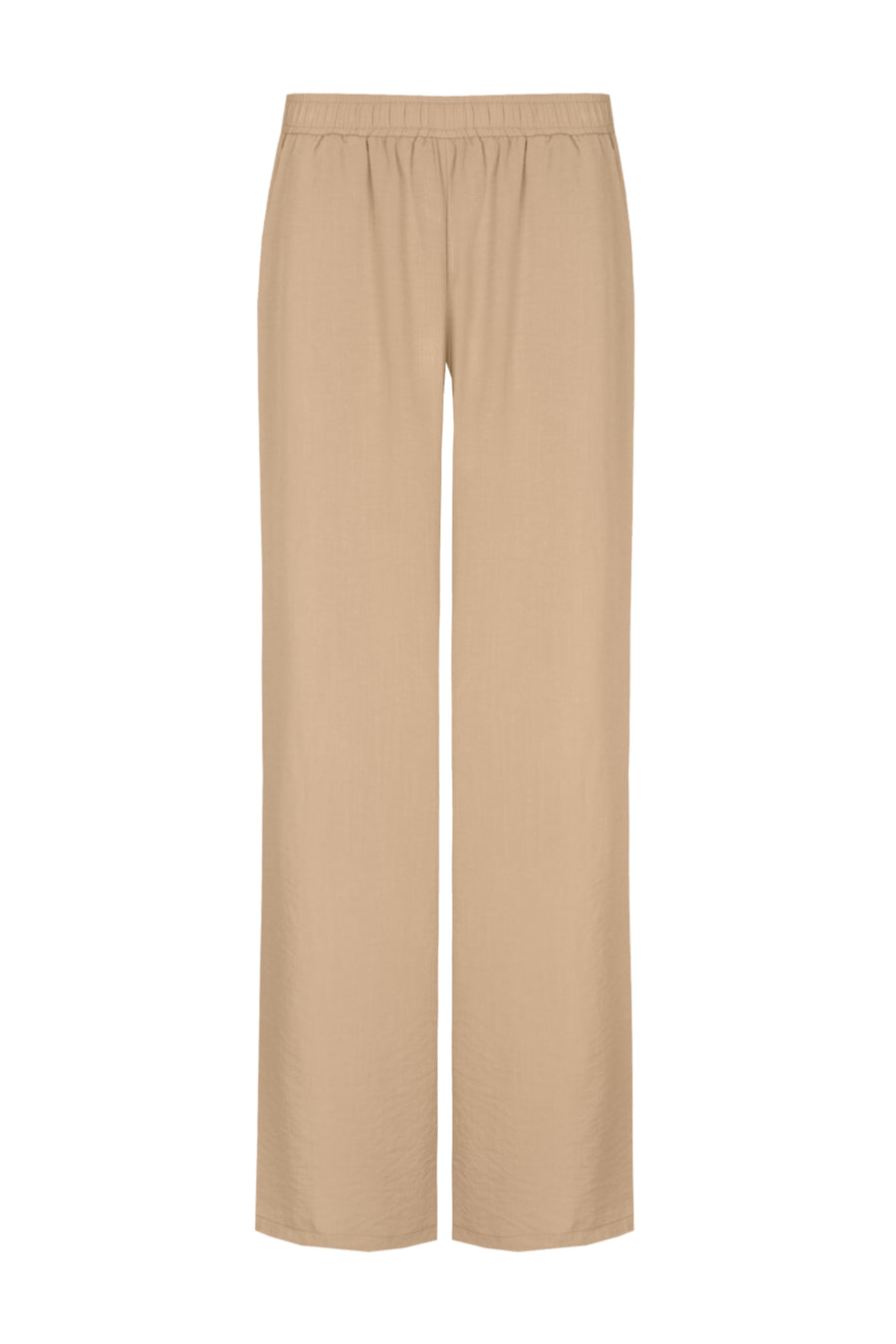 G-maxx Minou Kint camel broek, stijlvolle damesbroek in camel kleur met comfortabele pasvorm en moderne uitstraling.