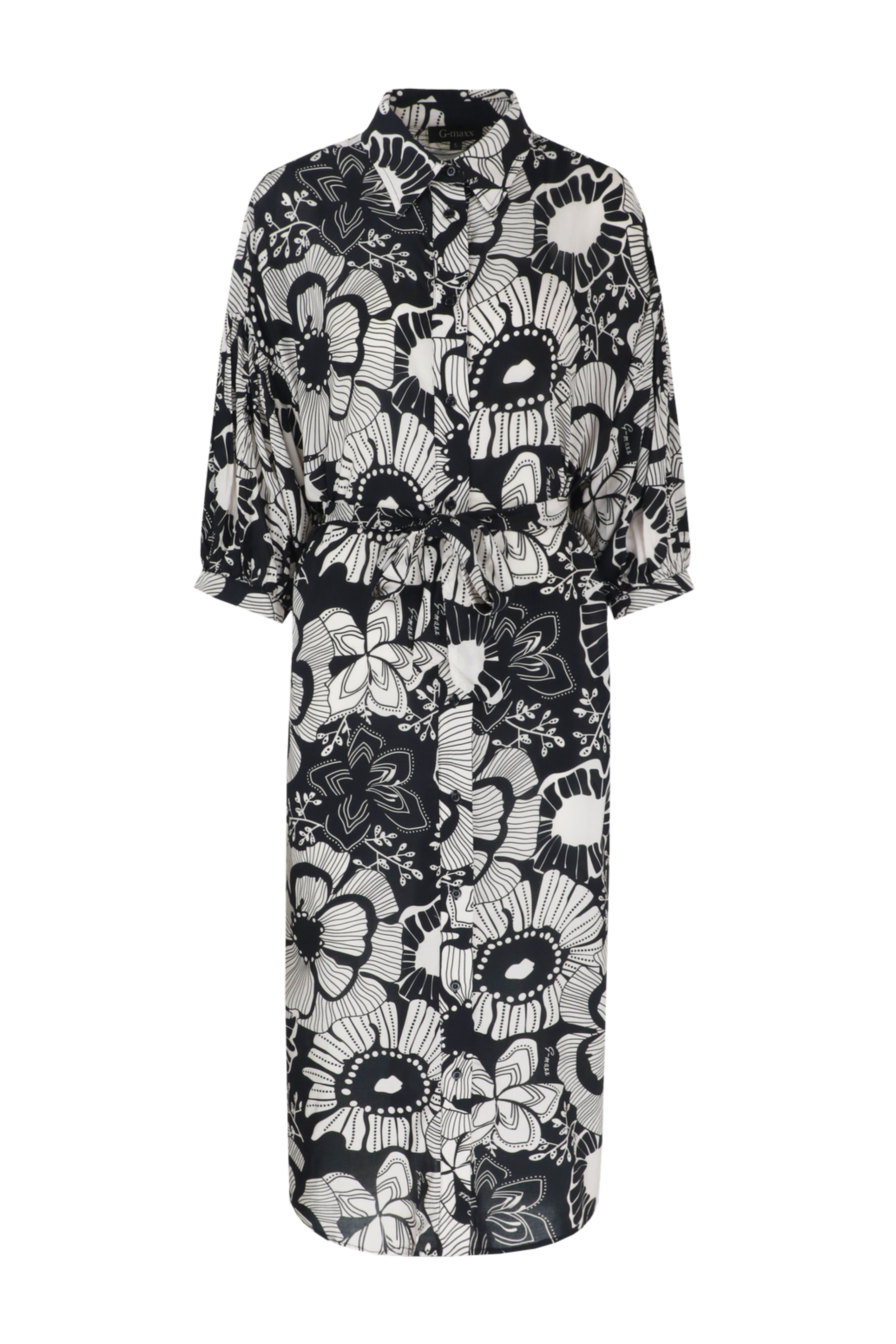 G Maxx Wikkeljurk Sale Jurk Rana Summer Black Sand G-maxx