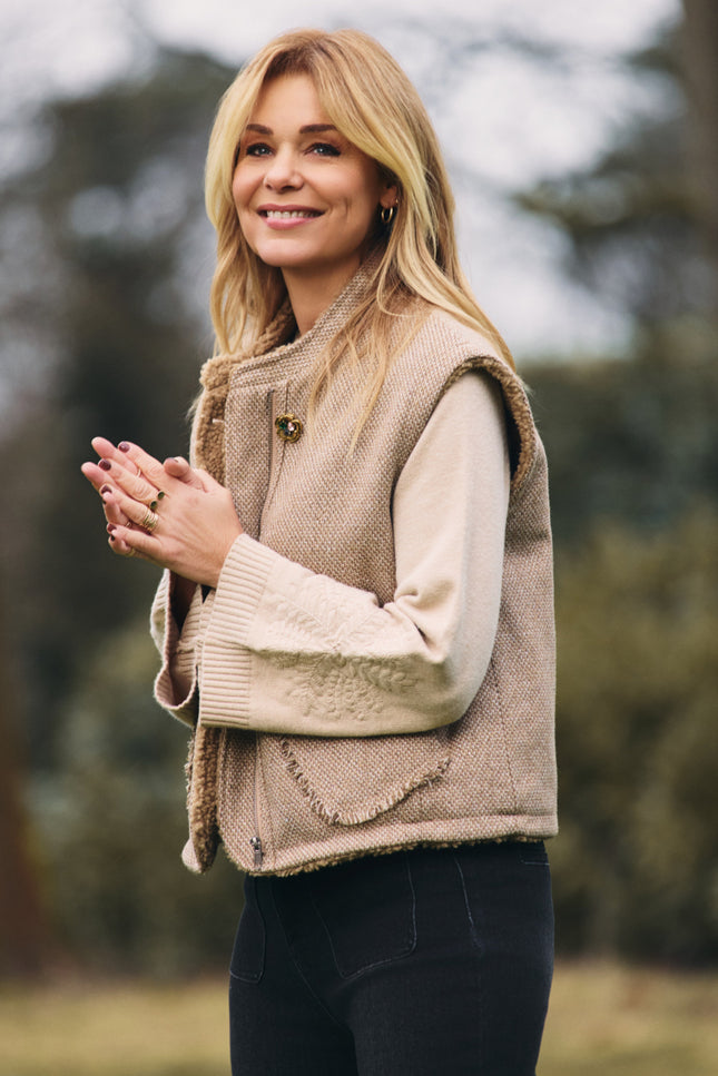 Trui Shonda Knit Wood Ash