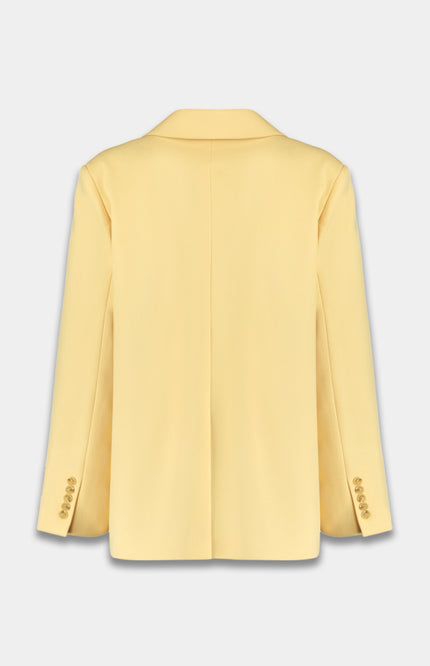 Harper & Yve Blazer Anna Light Yellow SS6N222 Stretchshop.nl