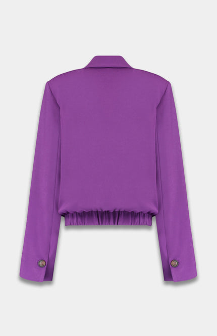 Harper & Yve Blazer frederique deep violet Stretchshop.nl
