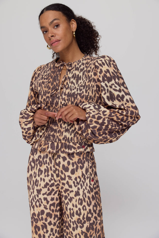 Blouse Elin Lexie Leopard AW25P608