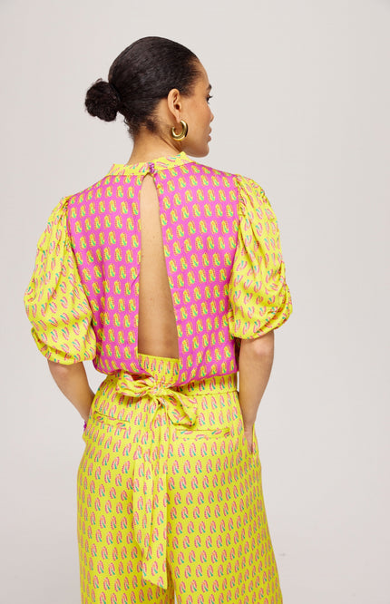 Harper & Yve Blouse Macey Hearts Bouquet HS25J403 Stretchshop.nl