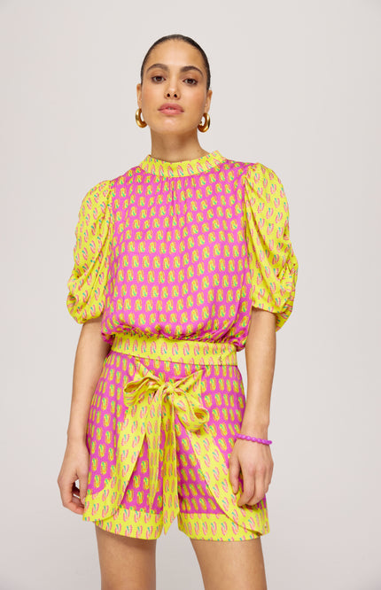 Harper & Yve Blouse Macey Hearts Bouquet HS25J403 Stretchshop.nl