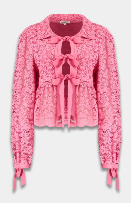 Harper & Yve Blouse Maral Bittersweet Pink SS25P606 Stretchshop.nl