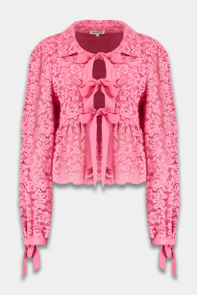 Harper & Yve Blouse Maral Bittersweet Pink SS25P606 Stretchshop.nl