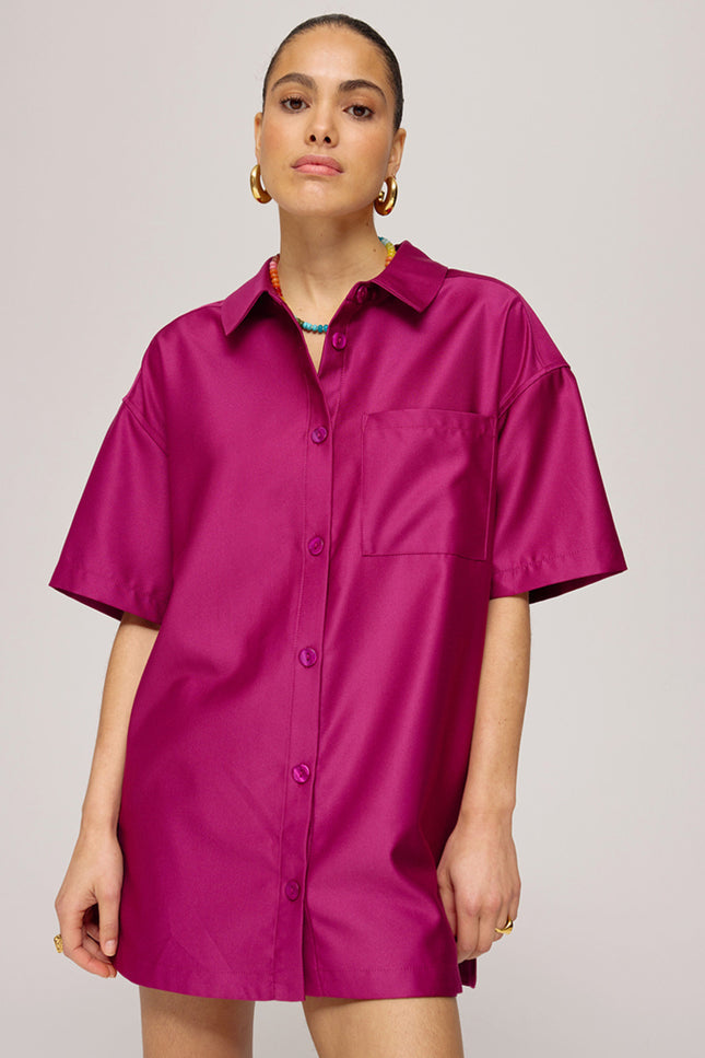 Harper & Yve Blouse Tessa Winetasting HS25P411 Stretchshop.nl