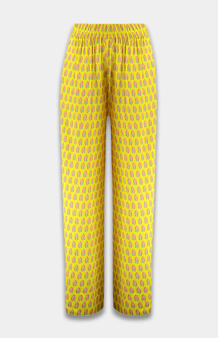 Harper & Yve Broek Alexis Hearts Bouquet Lime HS25J101 Stretchshop.nl